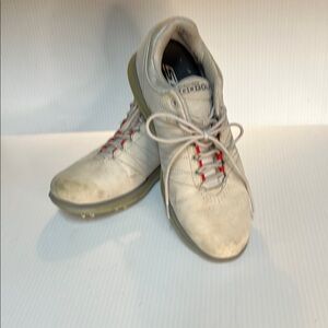 Skechers Men's Gray and Red Spikeless‎ Golf Shoes Size 9 (T45)
